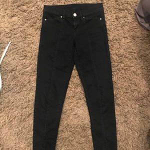 BDG cropped black jeans